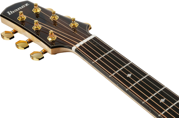 Ibanez AAD371E-ATW Advanced Acoustic Antique White High Gloss image 6