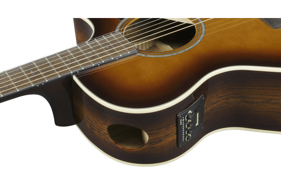 Ibanez AE160-VMS Vintage Mahogany Sunburst image 6