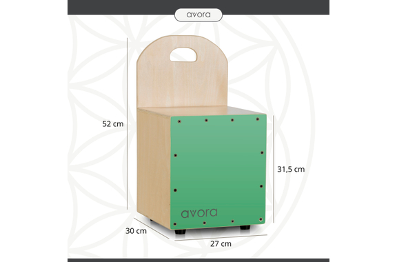 Avora Mini-Cajon-Stuhl "Schepperkiste" image 6