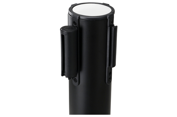 Stagecaptain PLS-200 BKB Barrier Post Crowd Control System Black Pair image 6