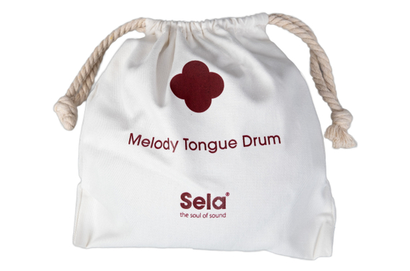 Sela Melody Tongue Drum 6" D Major Navy Blue image 6