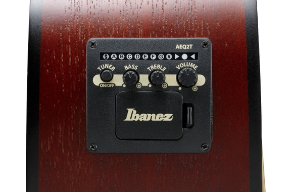 Ibanez PJ50E-OAH Open Pore Vintage Amber Sunburst image 6