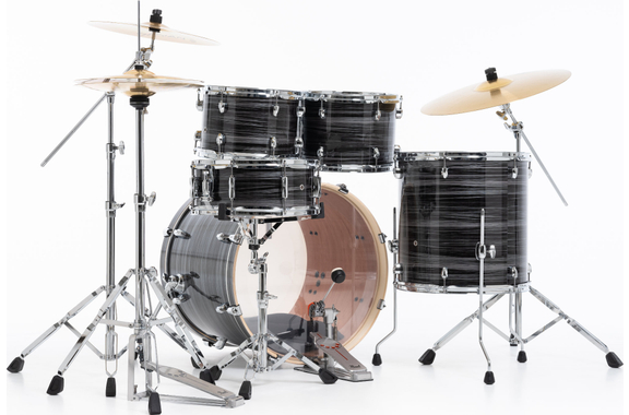 Pearl Export EXX725SBR/C778 Drumkit Graphite Silver Twist Set mit Taschen image 6