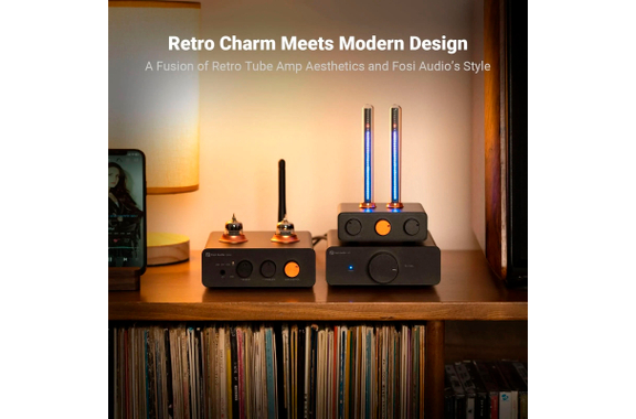 Fosi Audio AH-01A Music dB RGB Tube Visualizer image 6
