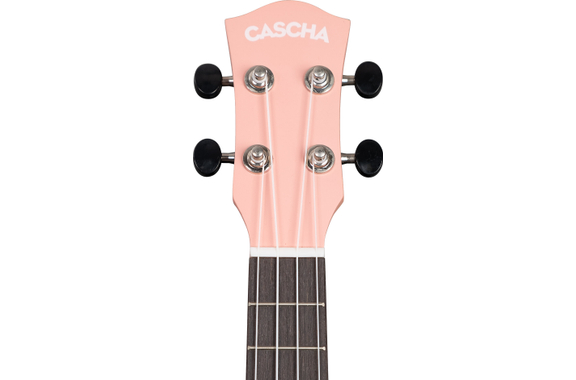 Set de Ukulele Soprano Cascha Linde Rosa image 6