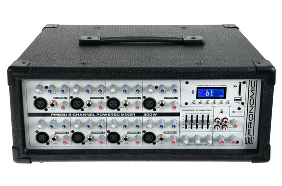 Pronomic PM83U Mixer Amplificato 8 Canali con USB/SD/Bluetooth MP3-Player image 6