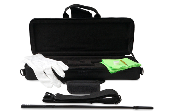 Classic Cantabile FL-100J Dwarsfluit Neusilber Set image 6