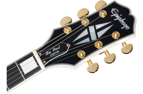 Epiphone Les Paul Custom Alpine White image 6