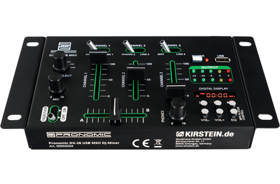 Pronomic DX-26 USB MKII DJ-Mixer  - Retoure (Zustand: sehr gut) image 6