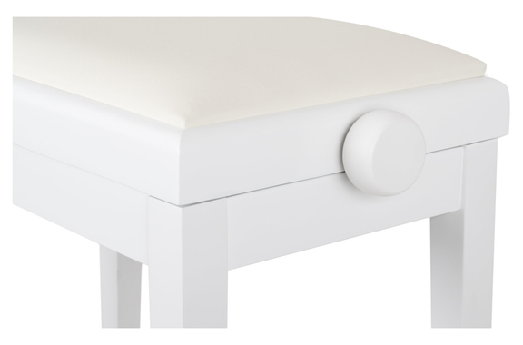 Classic Cantabile Banc De Piano Modèle A Blanc Mat image 6