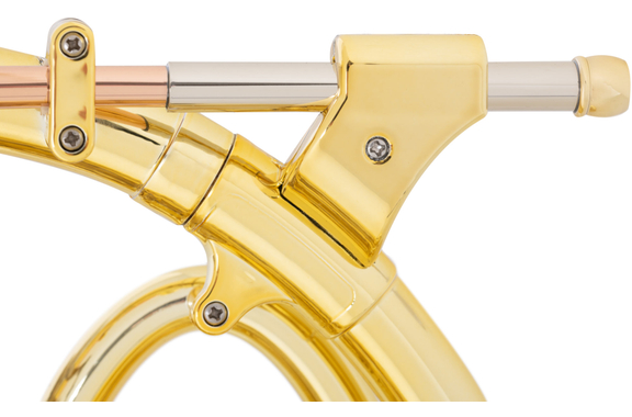 Classic Cantabile WH-20GD MardiBrass Waldhorn en F de plástico dorado image 6