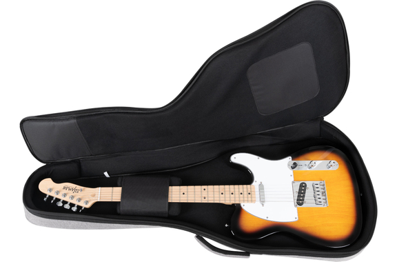 Housse Pour Guitare Électrique Kirstein EGBK-1122OG Grise image 6