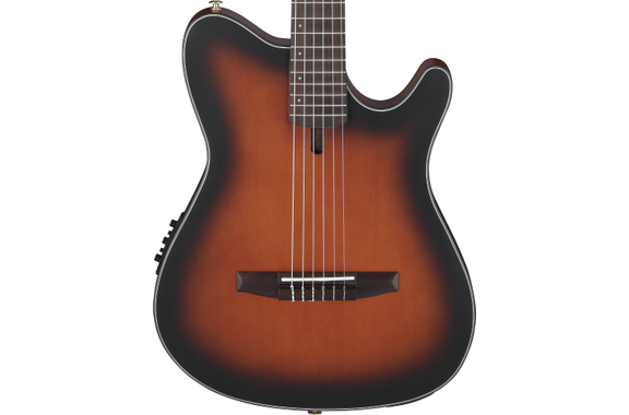 Ibanez FRH10N-BSF Gitaar Brown Sunburst Flat image 6