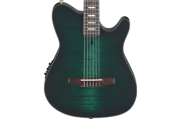 Ibanez FRH20FMN-DGL Deep Emerald Green Low Gloss image 6
