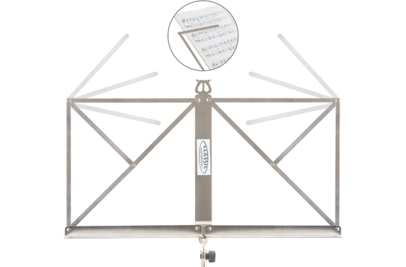 Classic Cantabile 90 Leggio Light Nickel image 6