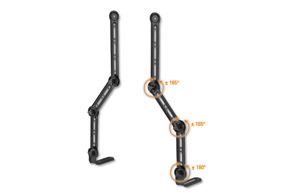 my wall HZ 32-2 Support Universel Pour Barre De Son image 6