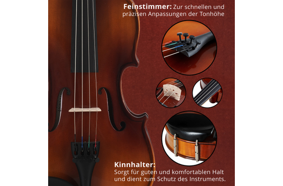 Classic Cantabile Student Violinset 1/2 image 6