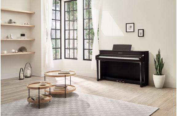 Yamaha CLP-835 R Digitalpiano Rosenholz image 6