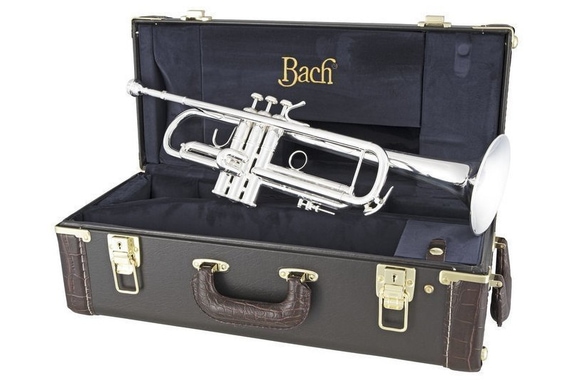 Bach LR180S-72 ML Stradivarius Bb-Trompete versilbert image 6