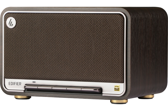 Edifier D32 BK Cassa Bluetooth Wireless da Tavolo Black Walnut image 6