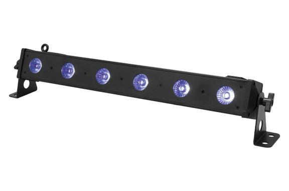 Eurolite LED Bar-6 QCL RGB+UV Striscia QuickDMX Set image 6