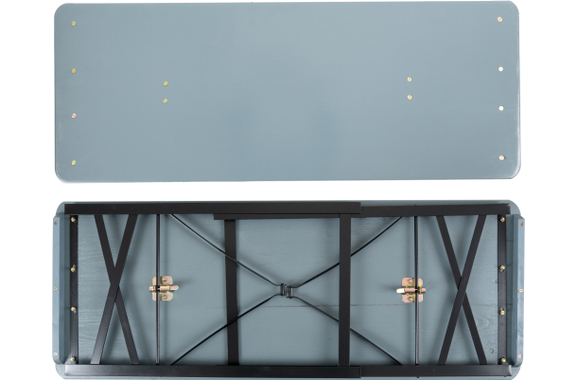 Stagecaptain BBT-119 GY Hirschgarten Bierzelttisch 119 cm Grau image 6