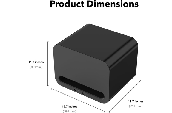 WiiM Sub Pro WiFi Subwoofer Activo Negro image 6