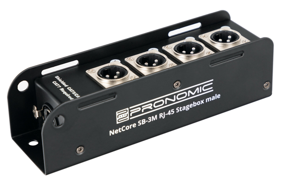 Pronomic NetCore SB-3M Multicore-Stagebox male image 6