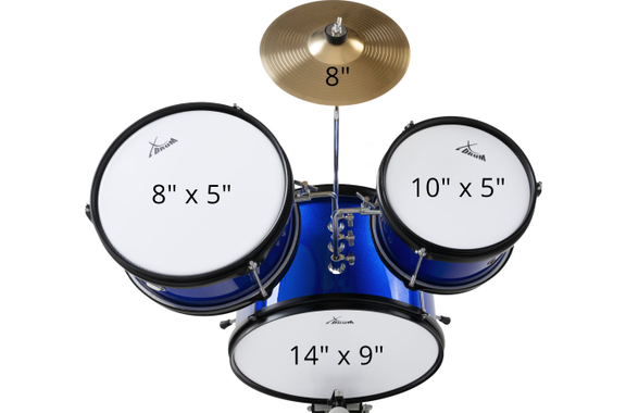 XDrum Junior KIDS Batterie Incl. École Bleu image 6