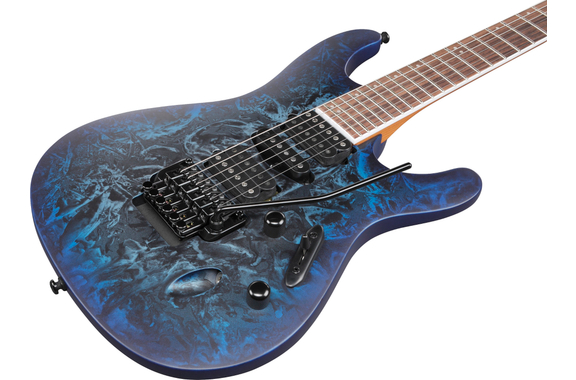 Ibanez S770-CZM Cosmic Blue Frozen Matte image 6