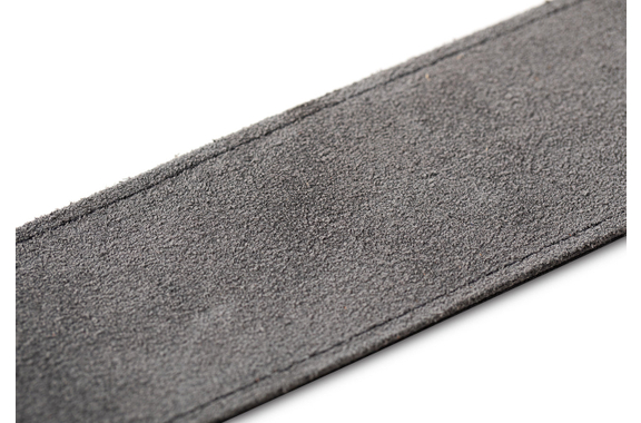 Taylor Gemstone 2.5" Sanded Leather Guitar Strap Black image 6