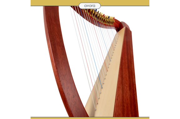 Avora Keltische Harfe Mahogany 23 Saiten  image 6