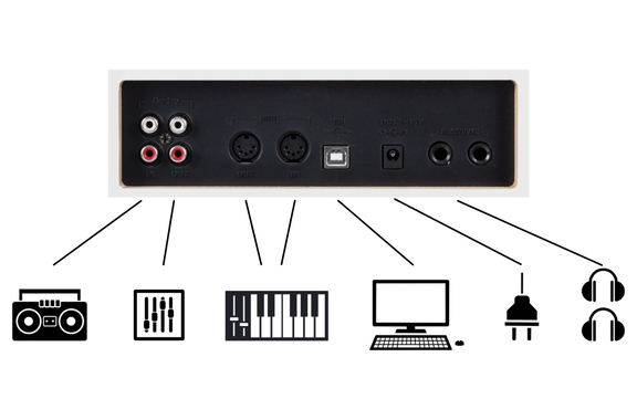 Classic Cantabile DP-230 WM E-Piano Wit Mat - Retour (Verpakkingsschade) image 6