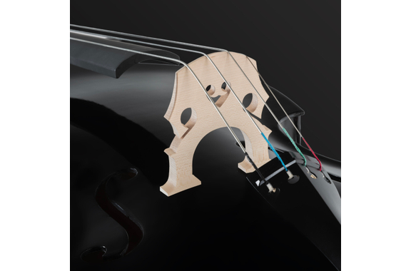 Classic Cantabile DBP-120BK 3/4 Double Bass image 6