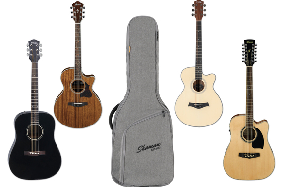 Shaman WGB-115 GY Premium-Line Custodia Per Chitarra Western Grigia image 6