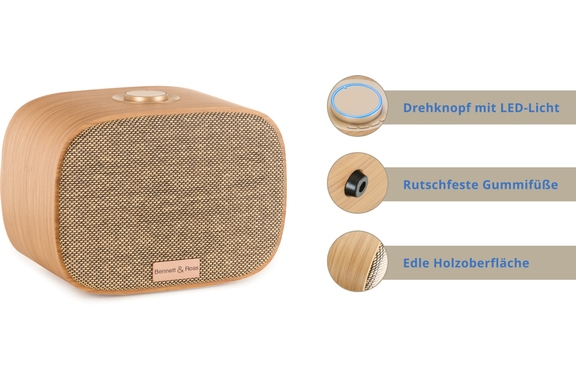 Bennett & Ross BB-522 BN Sunderskog Bluetooth Lautsprecher image 6