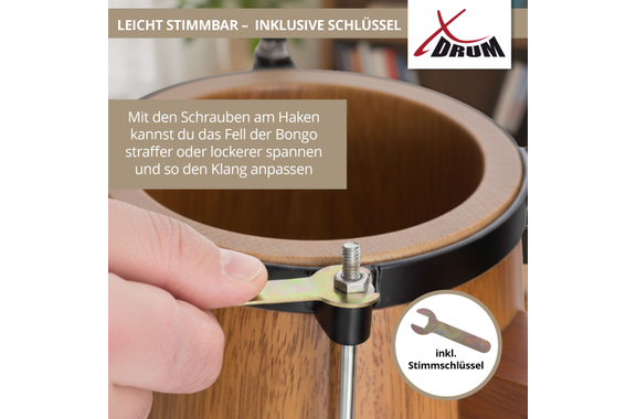 XDrum Bongos Club Tobacco image 6
