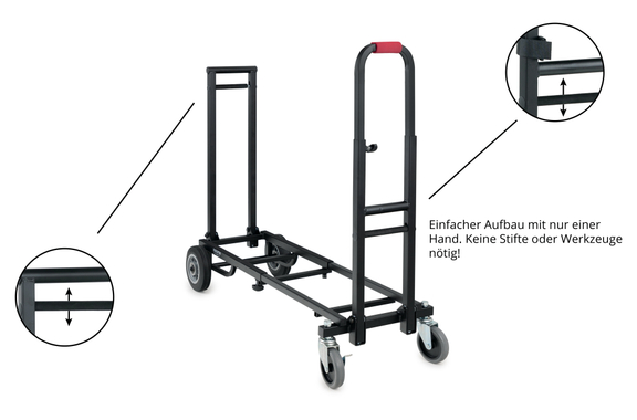 Stagecaptain Sherpa SCS-60 MKII Transport Trolley (Mid) image 6