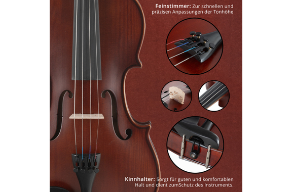 Set de Violín Classic Cantabile Brioso 3/4 image 6