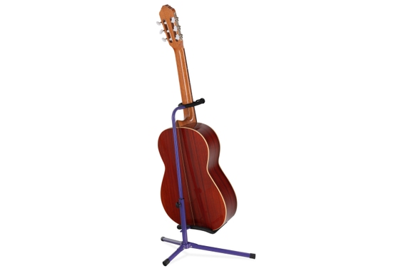 Classic Cantabile GS-30 VT Support Guitare (léger) Violet 3x Set image 6