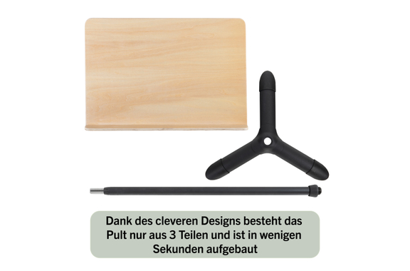 Classic Cantabile OSE-118W Pupitre D'Orchestre En Bois image 6
