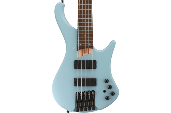 Ibanez EHB605-PRM Bass Workshop EHB Electric Bass Purist Blue Matte image 6