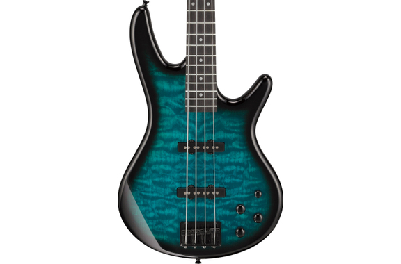 Ibanez GSR280QA-TMS E-Bass Transparent Marine Sunburst image 6