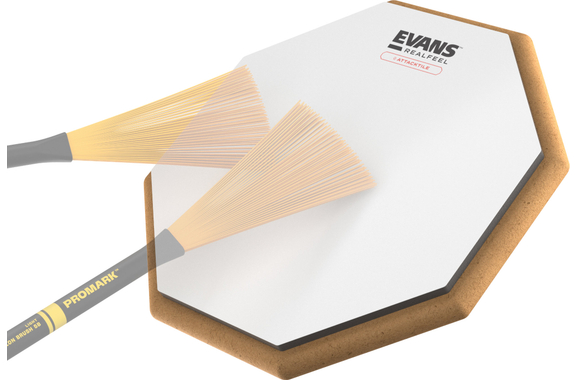 Evans RF10G-AT RealFeel Attacktile Practice Pad 10" image 6