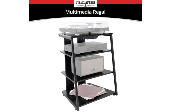 Stagecaptain HR-604 BK Audio Rack image 6