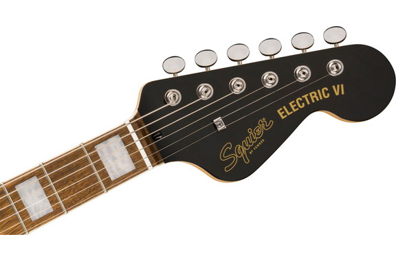 Squier Paranormal Electric VI 3-Color Sunburst image 6