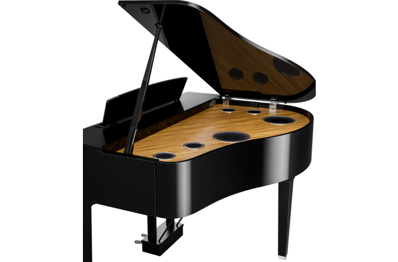 Yamaha CLP-895 GP Digitalflügel Schwarz Hochglanz image 6