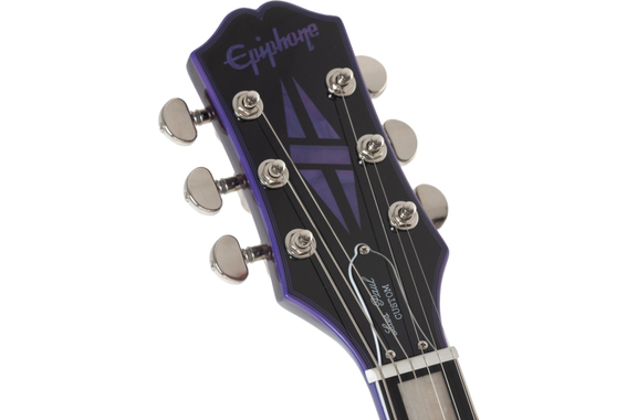 Epiphone Les Paul Custom Widow Purple Burst image 6