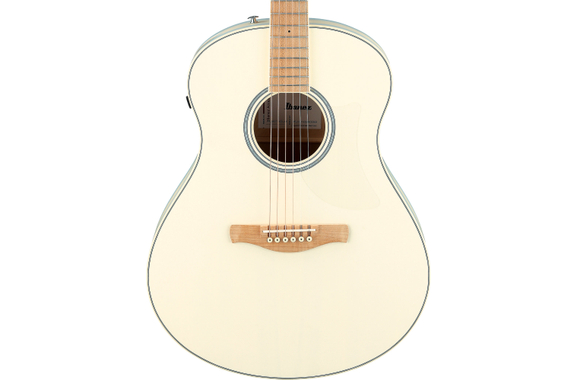 Ibanez AAM370M2E-AIB Transparent Antique White Ice Blue image 6