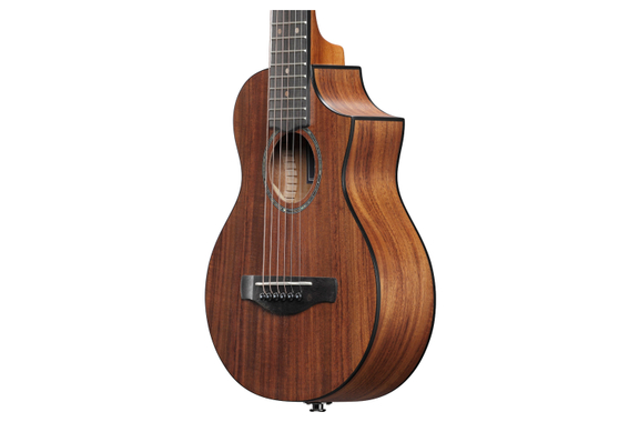 Ibanez EWP12EWB-OPN Piccolo Guitar Open Pore Natural image 6